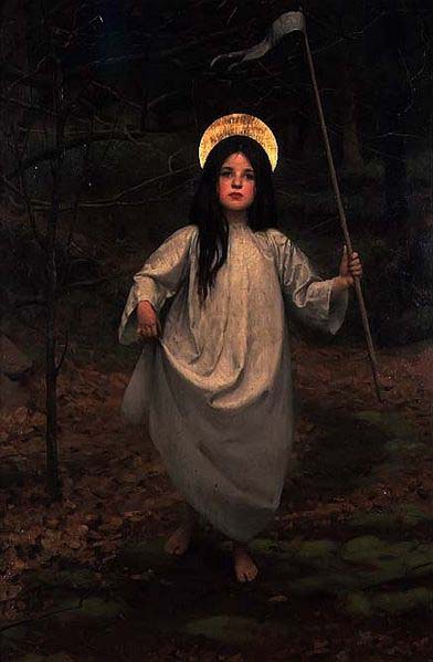 Thomas Cooper Gotch The Flag